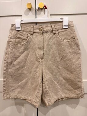Liz Sport 90’s vintage Linen Cotton Shorts  women’s 6
